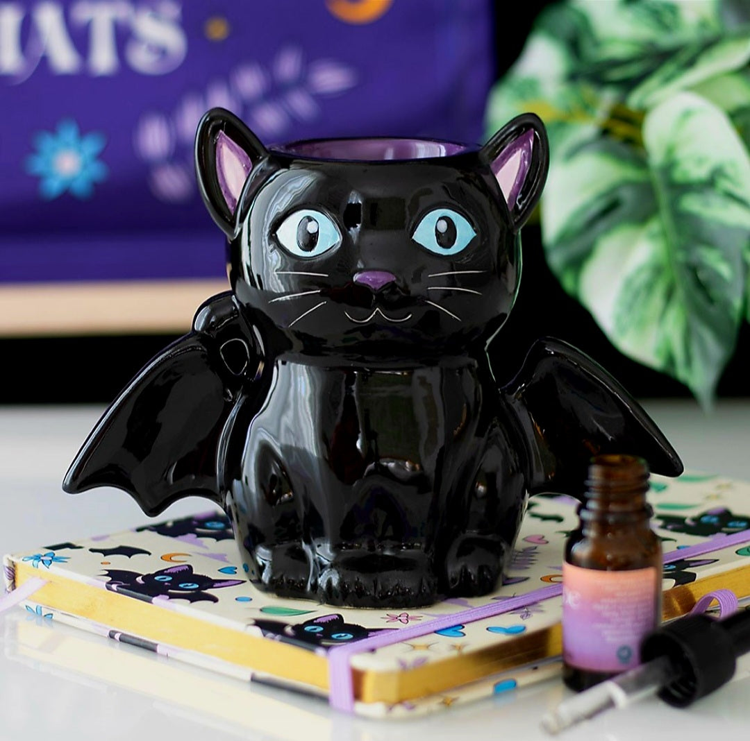 Halloween Bat Cat Burner