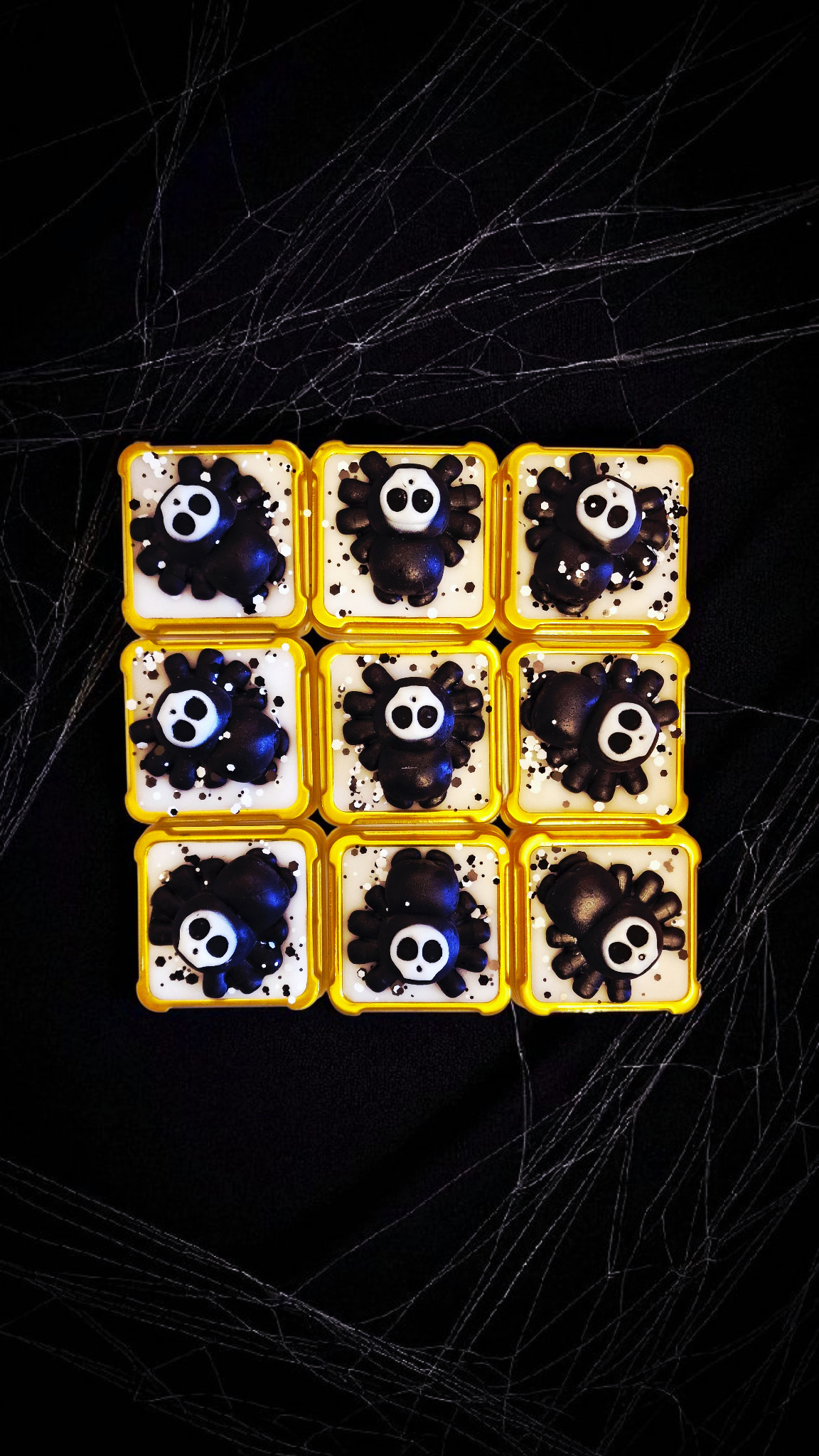 Spider mini square slabs - Fresh linen