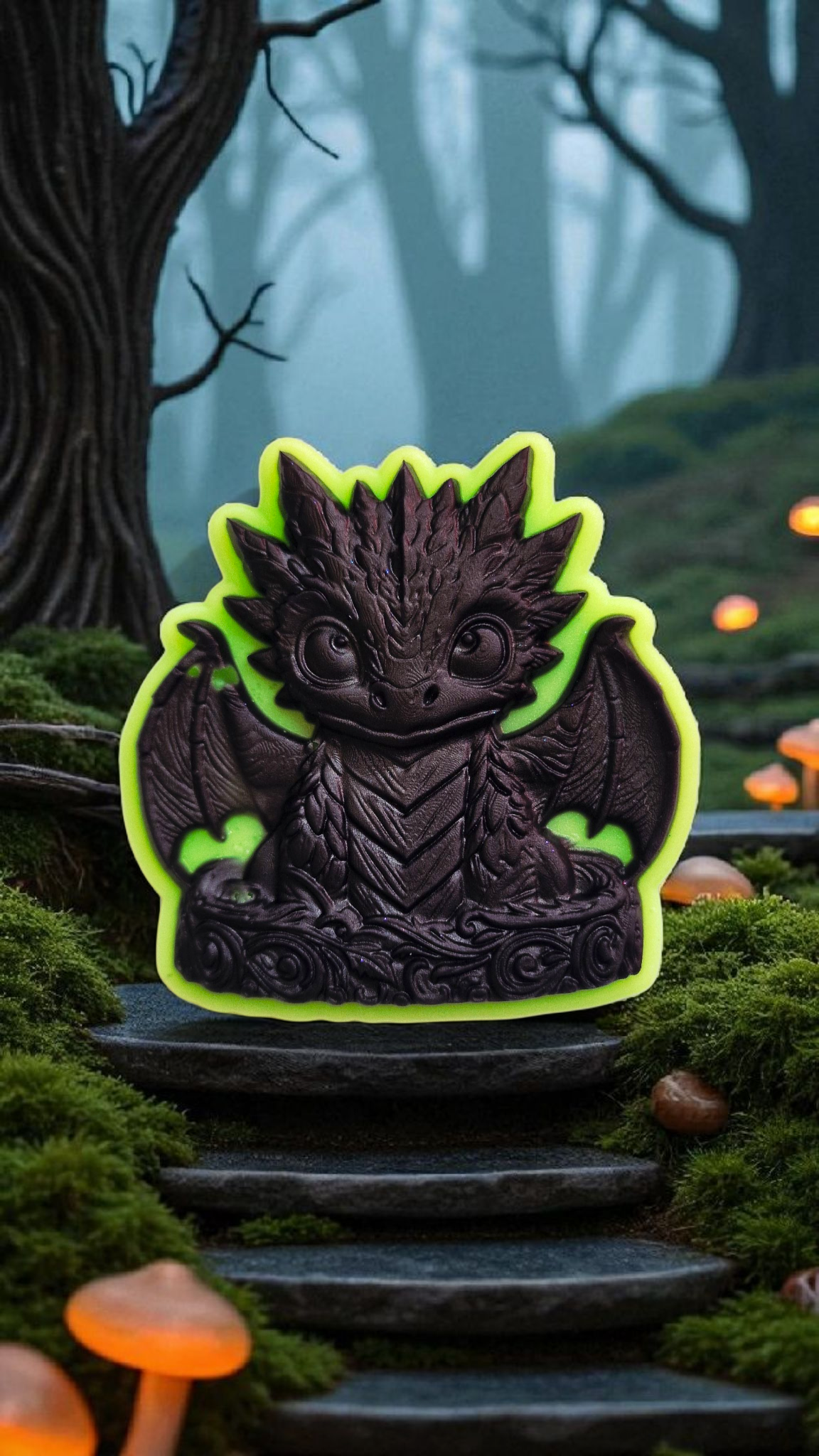 Baby Dragon Wax Melt Shape