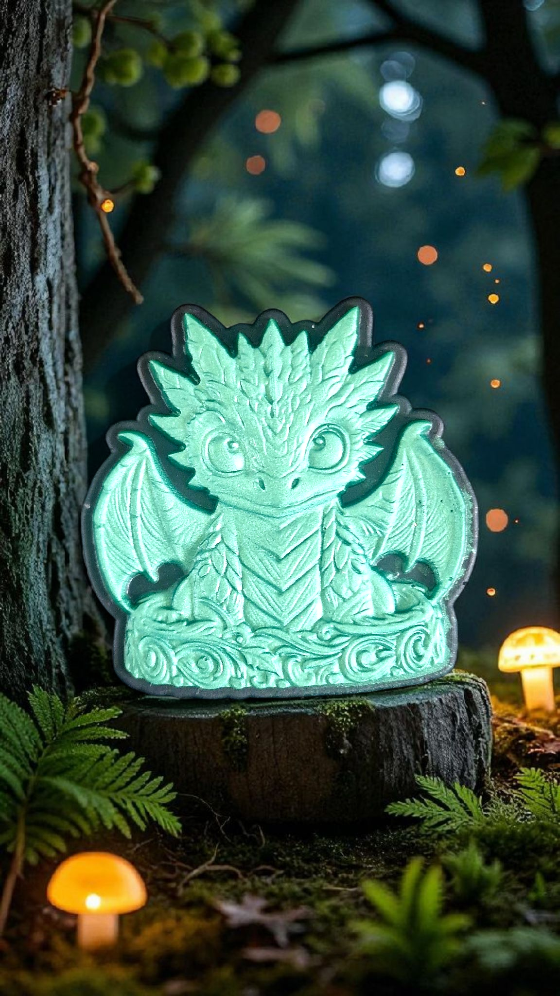 Baby Dragon Wax Melt Shape