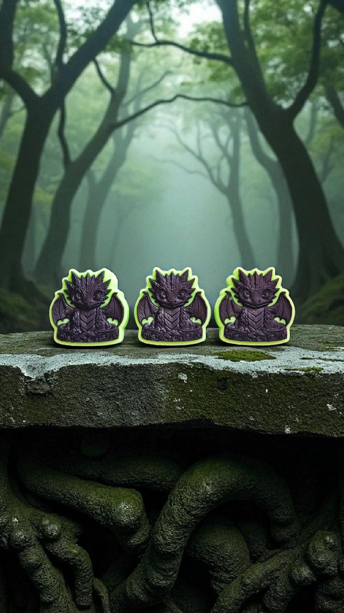 Baby Dragon Wax Melt Shape