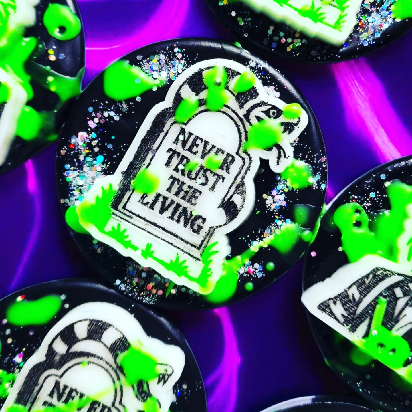 Beetlejuice and Never Trust The Living Wax Melt Pods