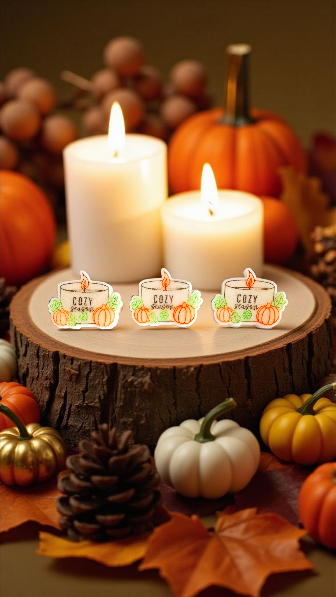 Cosy season wax melt - Prankster Pumpkin