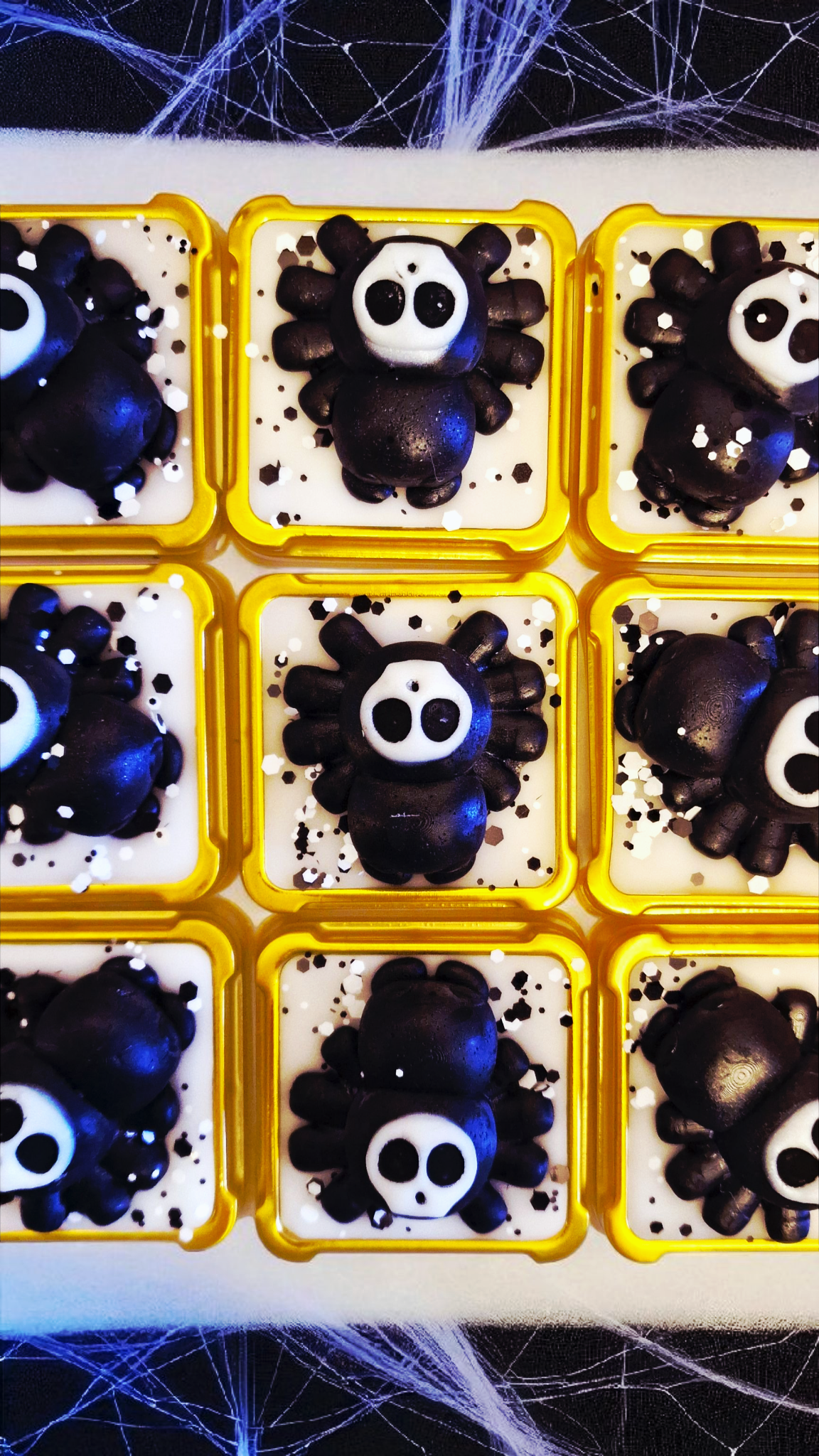 Spider mini square slabs - Fresh linen