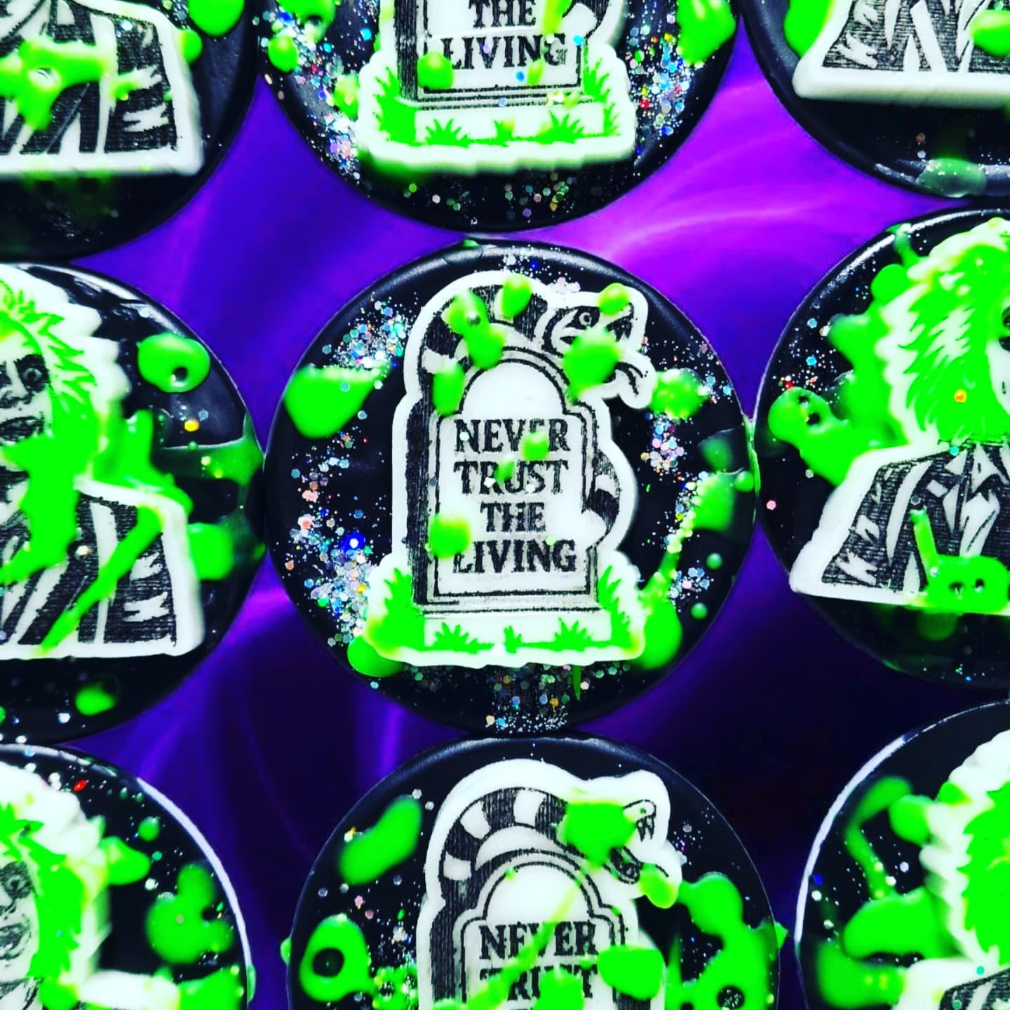 Beetlejuice and Never Trust The Living Wax Melt Pods