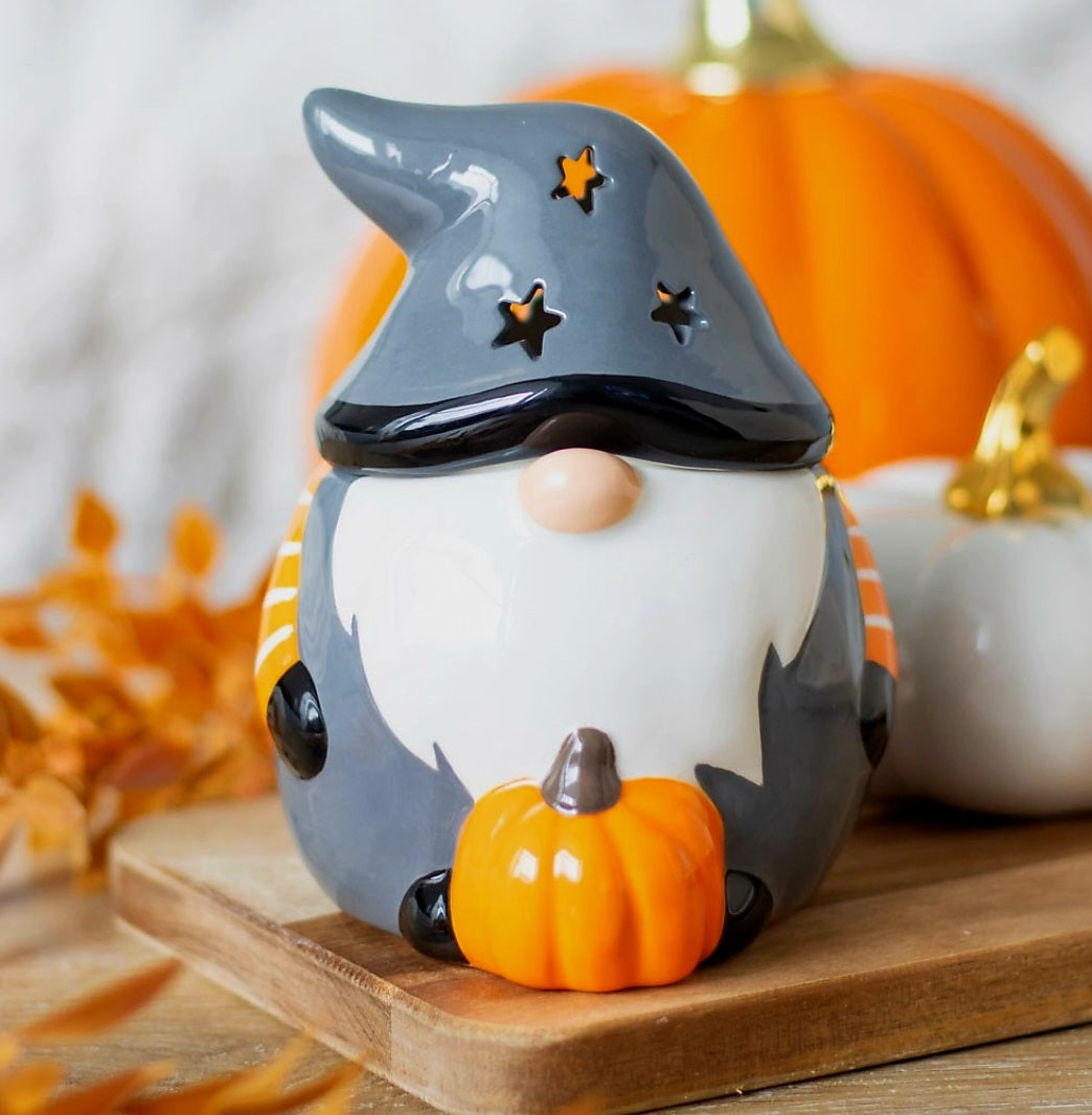 Pumpkin Gonk Ceramic Burner