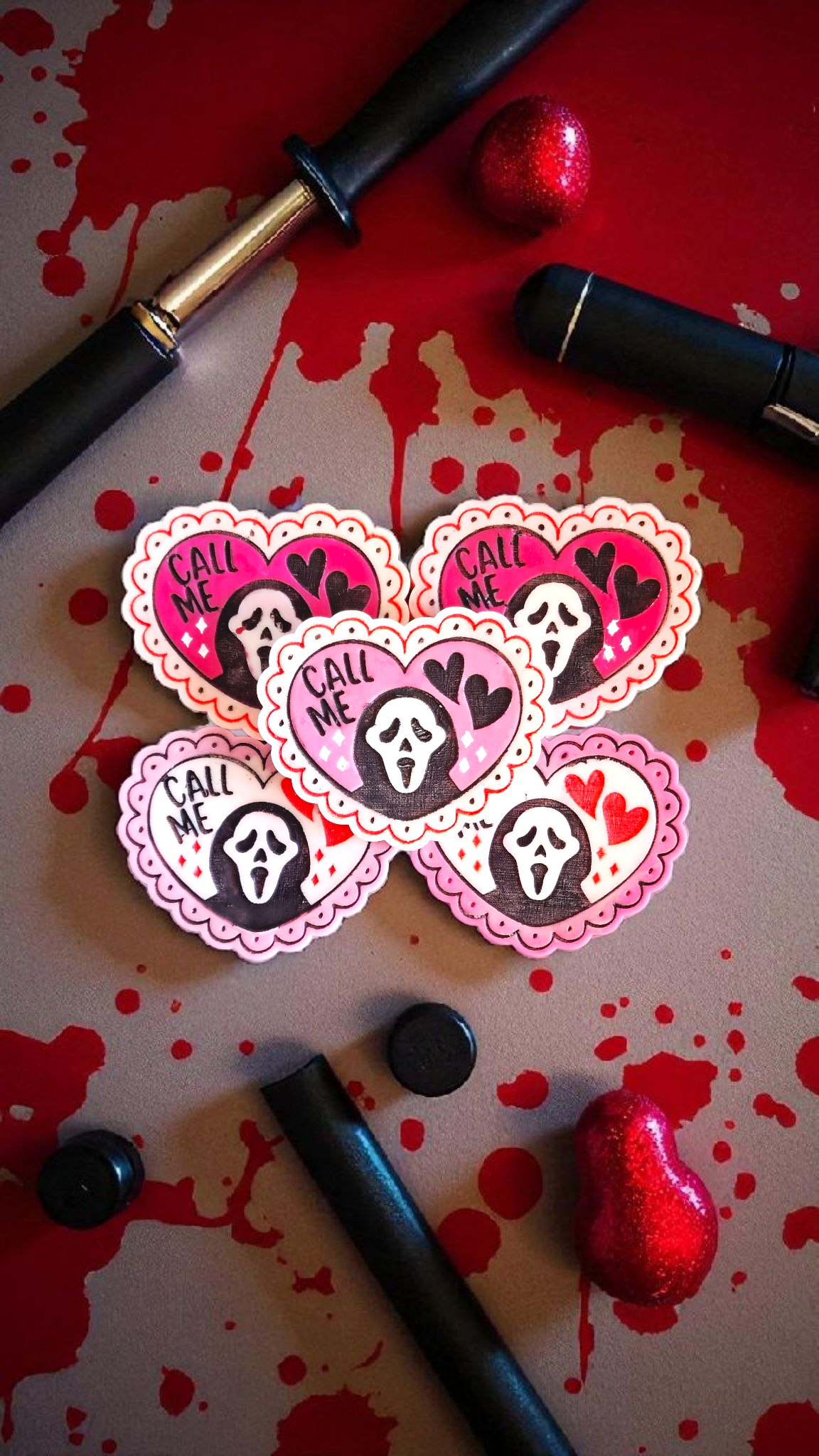 Ghostface/Hannibal/Pennywise Wax Melts Shapes - Savage